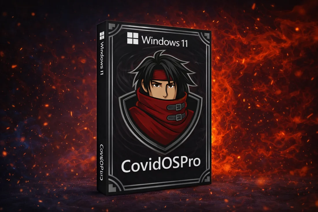 علبة CovidOS Pro تعديلات كوفيد على ويندوز للألعاب